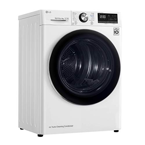 LG-RC80V9AV2W-Secadora-de-ropa-bomba-de-calor-8kg-carga-frontalinteligencia-artificial-62-dB-Color-Blanco