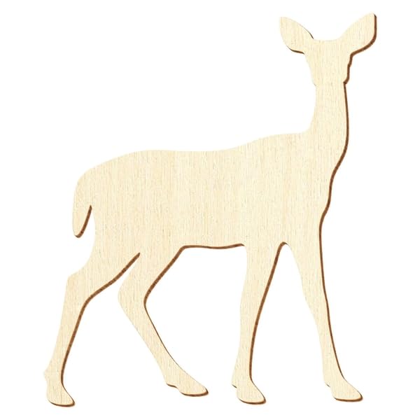 Hellblaue Holz Regentropfen Zum Basteln - 50 Stück Set In 5cm, Lasergeschnitten Für Deko & Bemalen