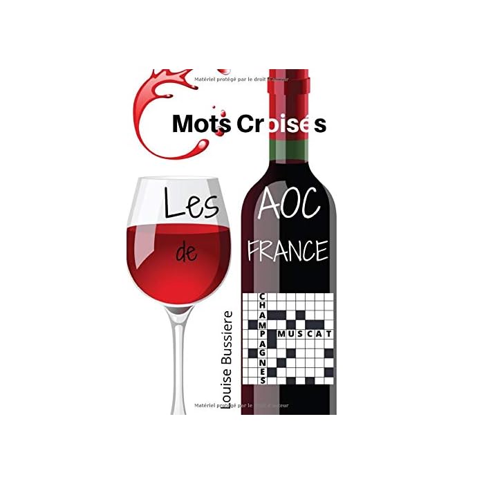 Buy Mots Croisés Les AOC de France spécial Vins de France AOC 15 X 21 cm 20 grilles MOTS