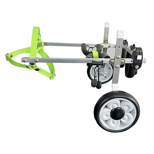 Voiture pour chien handicapé avec roues tout-terrain actives
