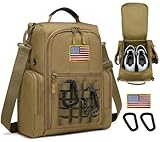 Bolsa táctica para zapatos de golf con capacidad para un par de zapatos de hombre US 14,