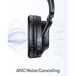 TAGRY Hybrid Active Noise Cancelling Headphones 100H Playtime Wireless Over Ear Bluetooth Headphone with Fast Charging Hi-Res Audio Comfort Earcups Headsets for Travel Home Office Phone PC Black - Image 2
