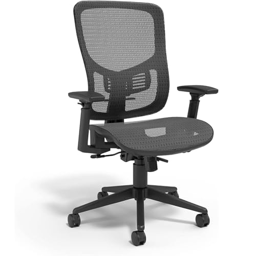 Staples UN59523G-CC Kroy Mesh Swivel Office Chair cover