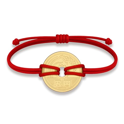 Image of HOBBY OF KINGS Good Luck Coin Bracelet | 18k Gold Plated Wristband | Handmade Jewelry for Collectors and History Lovers