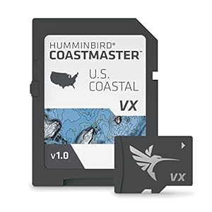 Humminbird 601015-1 CoastMaster U.S. Coastal V1 Digital GPS Maps Micro Card