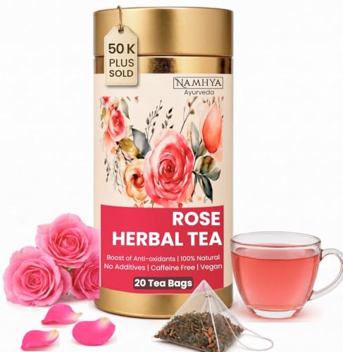 Image of Namhya Rose Tea | Mood Uplift & Skin Glow | 20 Tea Bags