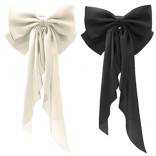 Fermagli Per Capelli A Fiocco Per Bambine E Ragazze – Clip A Coccodrillo, Accessori Moda, Leggeri E Antiscivolo, Confezione Multipack - 5