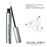 QUALASH® QUABROW® - Serum do brwi na porost i zagęszczenie – Serum do brwi z kompleksem QUA-X® – 3,5 ml Brow Booster