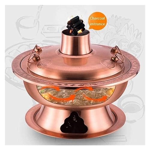 Olla de Pekín tradicional de 32 cm para evitar que tus caldos chinos pierdan calor 5