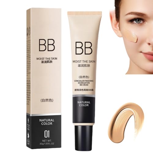 Hydrating BB Cream,BB Cream Foundation,Color Correcting Cream,BB Cream Light,Tinted Moisturiser Face Women,BB Cream Medium,Tinted Moisturiser,Hydrating Full-Coverage Tinted Moisturiser Face Women