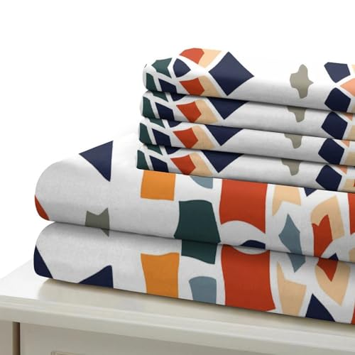 Housse de couette queue de sirène 220x240 imprimé 3D parure lit King zippée