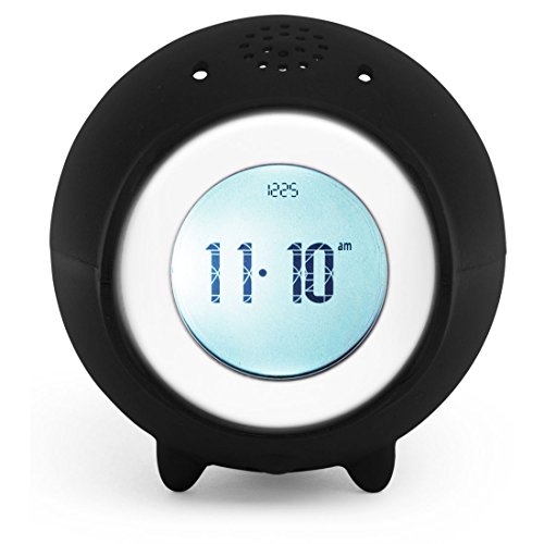 Tocky Runaway Alarm Clock with MP3 - Black
