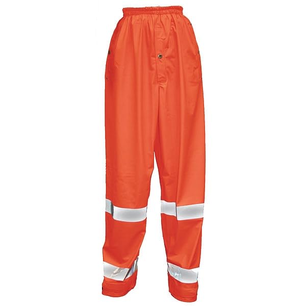 Hi-Vis Rain Pants, Hi-Vis Orange, L