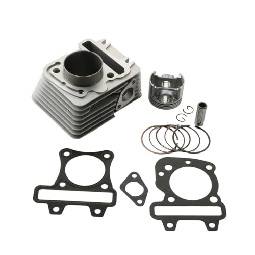 スクーター 49mm 80cc レーシングシリンダーブロックキット Scarabeo 50 SR モタード 50cc 4ストローク 4V用