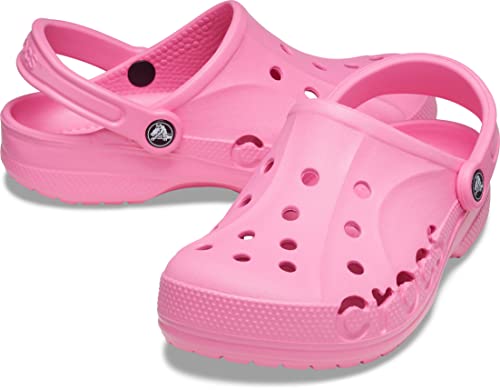 Image of Crocs Unisex-Adult Baya Clogs, Pink Lemonade, 14 Women /12 Men