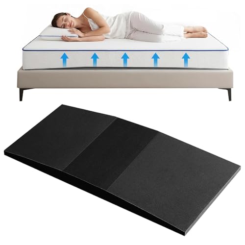 Sagging Mattress Support Board High-Density Foam Under Mattress Support for Fixing Sagging & Sinking Beds Curved Design Bed Support Board 47x24x2