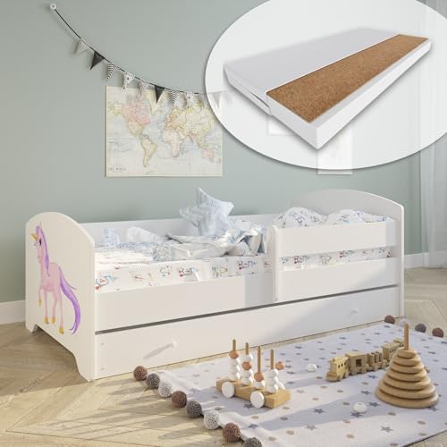 Kids Collective Kinderbett 70x140 / 80x160 Komplett Set inkl. Matratze,...