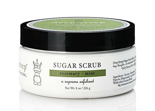 Deep Steep Sugar Scrub, Rosemary Mint, 8 Ounce