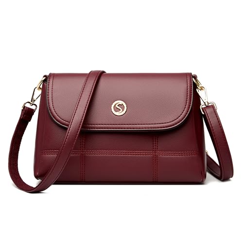 Crossbody Bag for Women Lightweight Underarm Purse Shoulder Handbags with Magnetic Closure