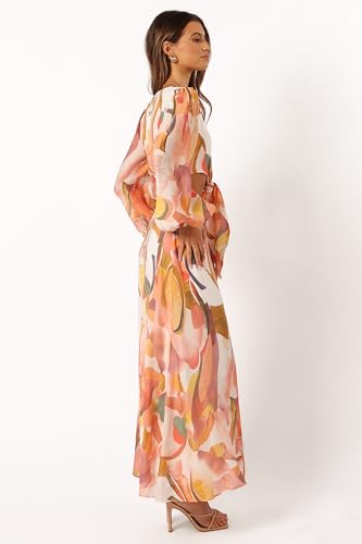 Image of Petal & Pup Women's Laquin Long Sleeve Maxi Dress
