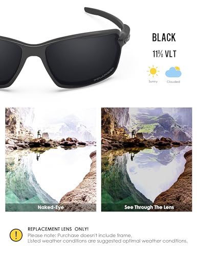 Image of BLAZERBUCK Anti-salt Polarized Replacement Lens for Oakley Carbon Shift OO9302 Sunglass
