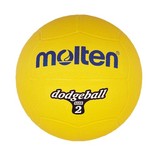 Molten Ball Dodgeball gelb, Gelb, 310g, Durchmesser 200mm, DB2-Y