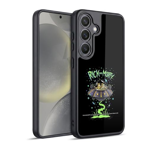 Coque de qualité militaire Samsung S24 Rick and Morty gel renforcé antichoc