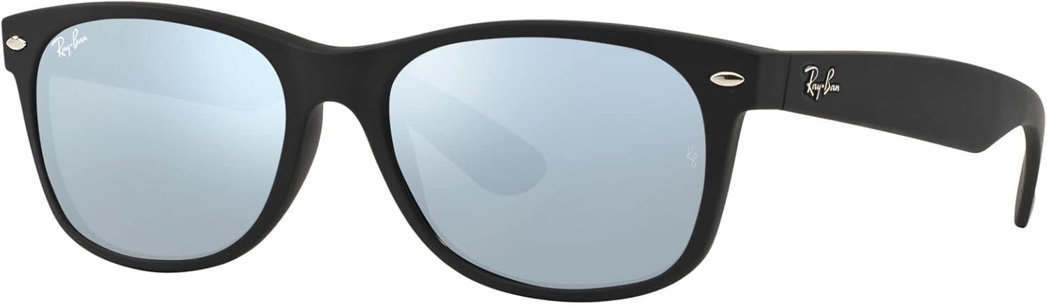 Ray-Ban RB2132 New Wayfarer Mirrored Square Sunglasses