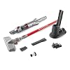 Genius Invictus One 2.0 Handstaubsauger + Bodenstaubsauger 12-tlg rot – Handsauger beutellos & kabellos mit 13000PA | 2x…