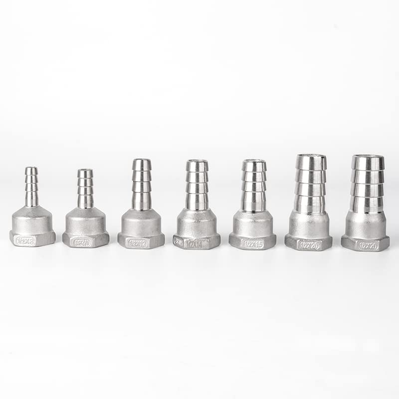 ERGAOBOY 2 Pezzi Da 3/8" Feina BSP A 3/4" BSP Aschio Forgiatura - Foto 6