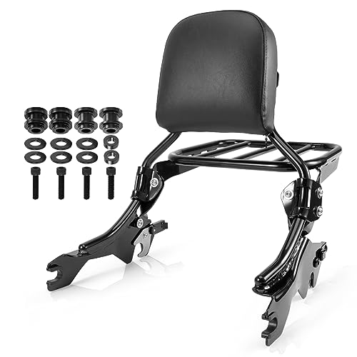 Sissy bar amovible Fat Bob : sécurisez votre passager et fixez vos bagages facilement