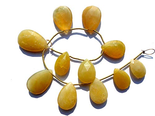 Perles d'opale jaune pour créer vos bijoux d'été faits main - 3