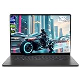 ASUS ROG Zephyrus 16 Gaming Laptop, Intel Core Ultra 7-155H, 32 GB LPDDR5x RAM, 2 TB PCIe SSD, 16' WQXGA (2560×1600) Display, Nvidia GeForce RTX 4070, QWERTZ RGB Tastatur, Windows 11 Home, Grau