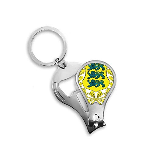 Coupe-ongles d'orteils motif emblème national de l'Estonie, idée cadeau originale