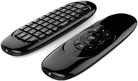 Universal Air Mouse Keyboard Remote, 3-in-1 Wireless Fly Mouse, 2.4GHz Air Remote for Android TV Box, PC, Smart TV, Projector, HTPC, All-in-One PC