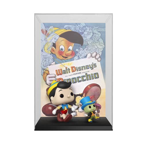 Funko Pop! Movie Poster: Disney - Pinocchio - Figura de Vinilo Coleccionable - Idea de Regalo- Mercancia Oficial - Juguetes para Niños y Adultos - Muñeco para Coleccionistas y Exposición