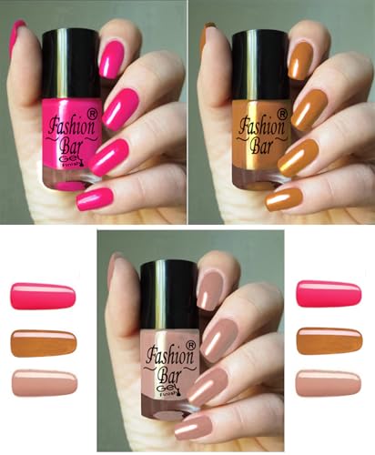 Fashion Bar Set of 12 Gel Finish Nail Polishes (COMBO- SET- 20) - Image 4