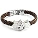 Produktbild Generic Assassin's Creed Pu Leather & Alloy Wristband Brown Bracelet