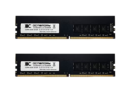 Amazon.co.jp: OCMEMORY DDR4メモリ DDR4-3200 CL22 64GBKit (32GB×2枚