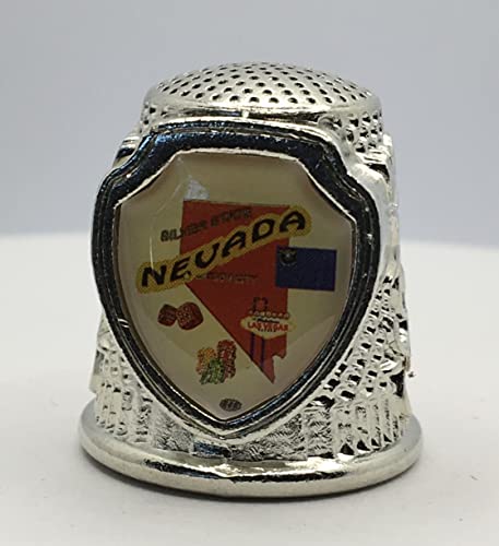 646 Nevada State Collectible Souvenir Thimble