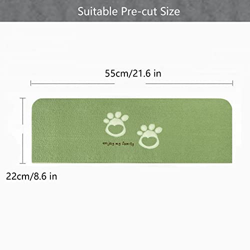 Alfombrillas para escaleras interiores autoadhesivas antideslizantes rectangulares 3
