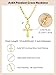 Lumayina Dainty 925 Sterling Silver Gold Ankh Necklace for Women Men 18k Gold Plated Ankh Pendant Cross Necklace for Women Men with 3.6mm Flat Figaro Chain Necklaces Jewelry Gifts (Gold)