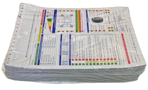 Formulario de inspección multipunto AP-FD-QC-O P8 de 2 partes bloc de 250 hojas 5