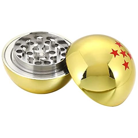 Herb Grinder, Dragon Ball Z Grinder,3 Part 2 inch Zinc Alloy Metal Grinder,Anime Grinder Gifts Cover