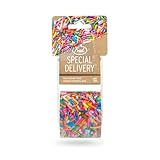 Genuine Fred Special DELIVERY Packing Tape, Fun, Colorful Sprinkes Design, 60ft Roll with Built-in Dispenser, Perfect for Shipping, Gifts, and Fun Packaging, Printed Packing Tape