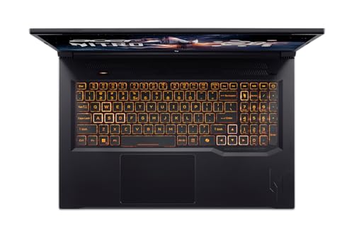 Image of Acer Nitro V 17.3 inch FHD IPS Gaming Laptop ANV17-41-R8ML NVIDIA GeForce RTX 5060 16GB RAM 512GB Storage
