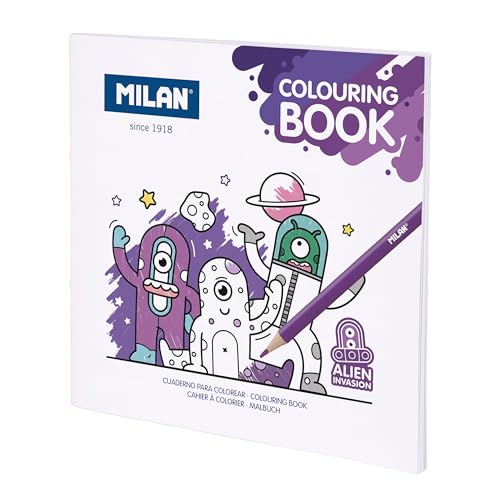 MILAN® Libro da colorare Alien Invasion