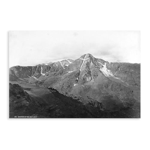 Poster photo William Henry Jackson Le Mont de la Sainte Croix décoration murale bureau