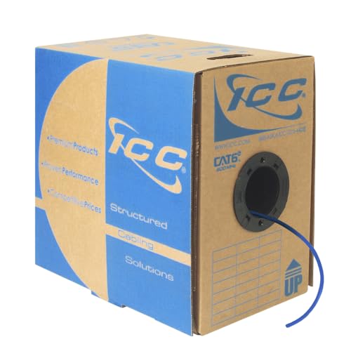 CAT6e CMP PLENUM CABLE BLUE