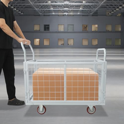 Carretilla Plataforma 1800 Lbs Plegable 4 Ruedas miniatura 3
